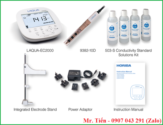 Cung cấp bao gồm của máy đo EC2000 hãng Horiba