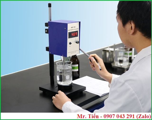 Máy đo độ nhớt sơn tự động đơn vị KU BGD 184 hãng Biuged