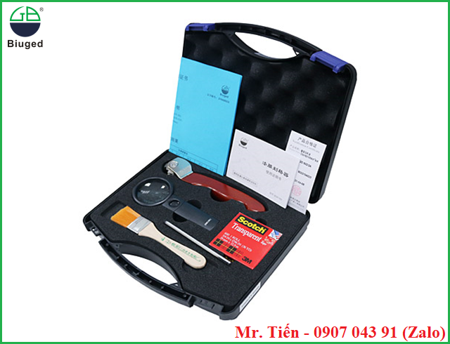 Bộ dụng cụ kiểm tra độ bám dính sơn BGD 502 hãng Biuged
