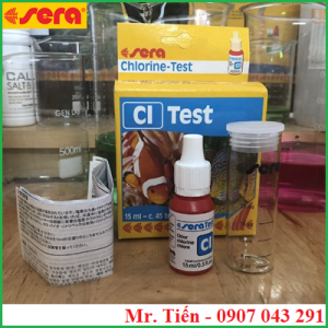 Bộ thuốc thử kiểm tra nồng độ của Chlorine ở trong nước Cl Test Sera