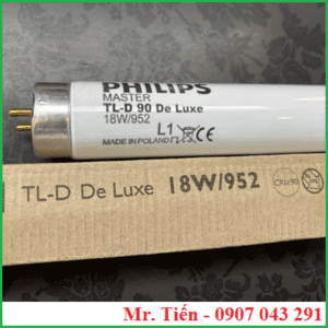 Bóng đèn Philips MASTER TL-D 90 De Luxe 18W/952 dùng xem màu sắc ngành in ấn