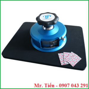 Máy cắt mẫu hình tròn diện tích 100 cm2 dùng để đo định lượng vải giấy QC-PS hãng Cometech