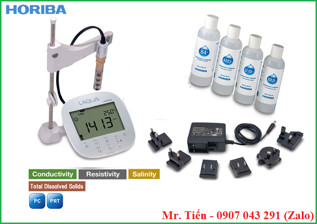 Máy đo đa chỉ tiêu để bàn phòng thí nghiệm EC2000 Horiba