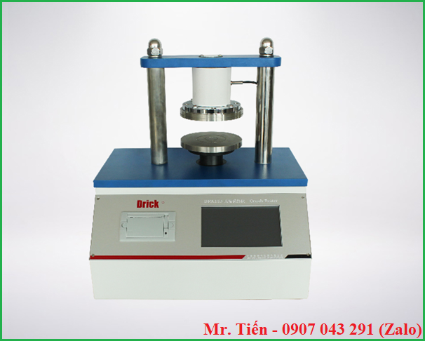 Máy kiểm tra độ bền nén vòng giấy và nén cạnh bìa Carton (Crush Tester) DRK113 Drick
