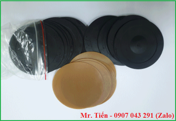 Tấm cao su máy đo độ bục